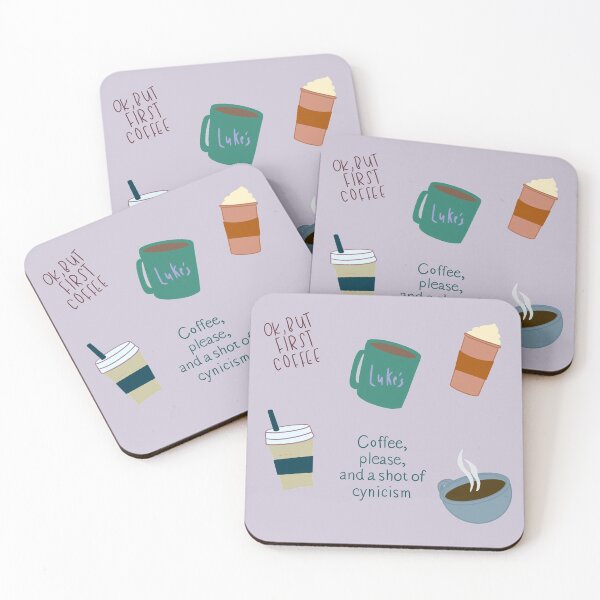Item preview, Coffee, please, and a shot of cynicism designed and sold by RaquelsRoom.