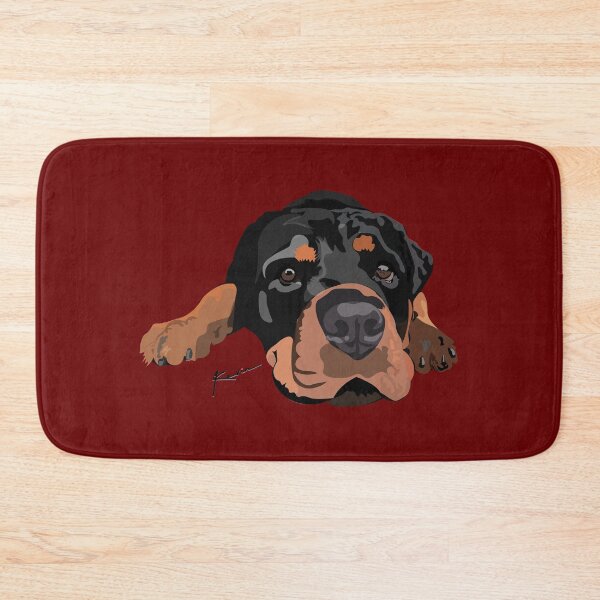 Item preview, Rottweiler Illustration digital Art designed and sold by Dead-Famous.