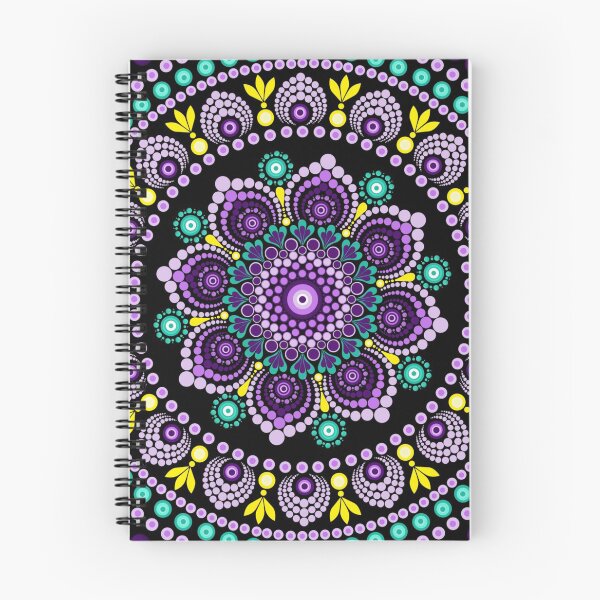 Item preview, Dot Mandala - Purple and Teal designed and sold by DavidB2408.