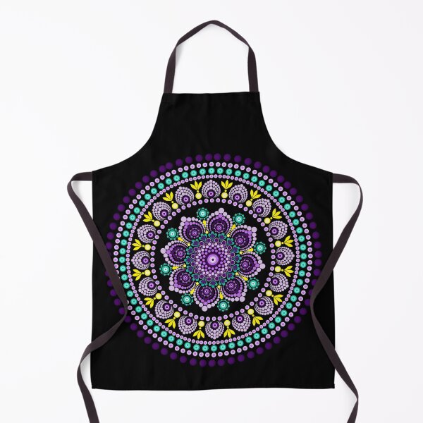 Item preview, Dot Mandala - Purple and Teal designed and sold by DavidB2408.