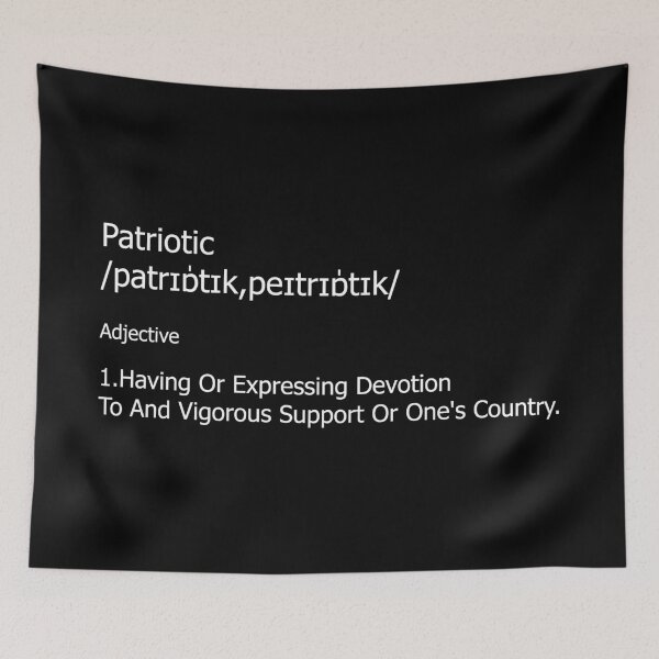 Item preview, Patriotic Definiton White  designed and sold by WilliamsGFX.