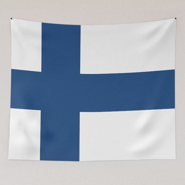 Item preview, Finnish Flag designed and sold by InterestingImag.