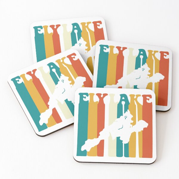 Item preview, Ely Lake, Eveleth MN Retro designed and sold by ilakethat.