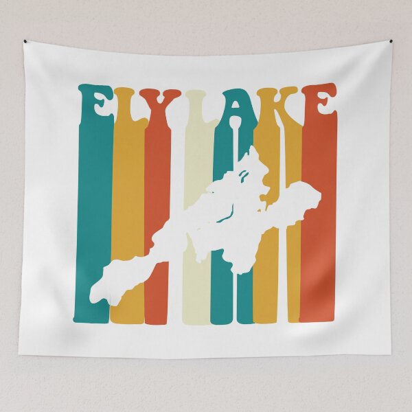 Item preview, Ely Lake, Eveleth MN Retro designed and sold by ilakethat.