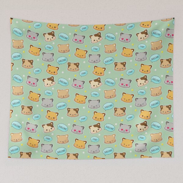 Item preview, Kawaii Cat Quarantine designed and sold by graphicmeyou.