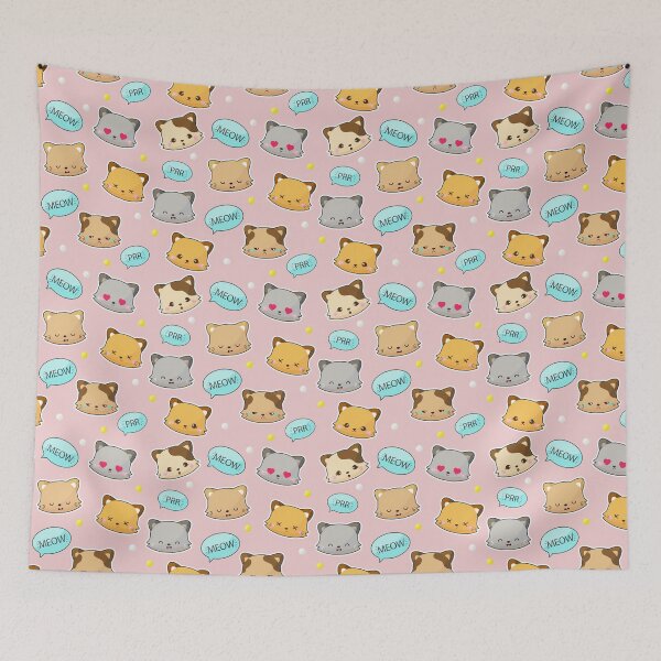 Item preview, Kawaii Cat Quarantine designed and sold by graphicmeyou.