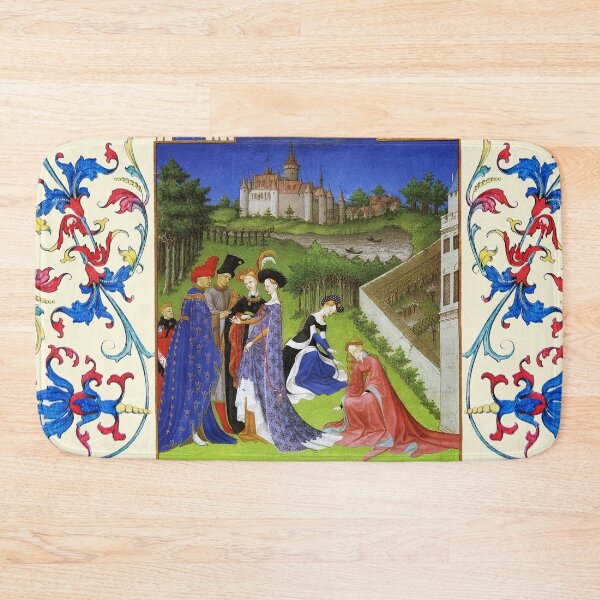 Item preview, APRIL , ARIES AND TAURUS Très Riches Heures du Duc de Berry ,Book Of Hours designed and sold by BulganLumini.