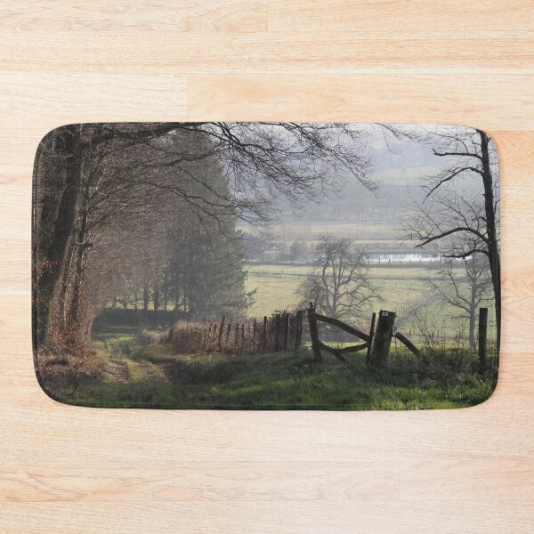 Item preview, Tiny village in the wood mist	 designed and sold by EstelleRossetti.