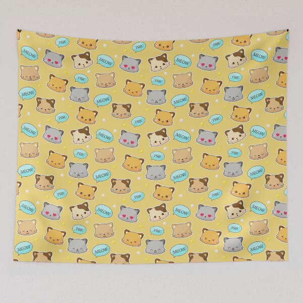 Item preview, Kawaii Cat Quarantine designed and sold by graphicmeyou.