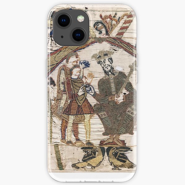 Bayeux Tapestry. Edward the Confessor sends Harold to Normandy. iPhone Soft Case