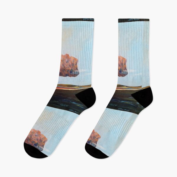 Item preview, A flying rock over the landscape designed and sold by Lillian Berthel.