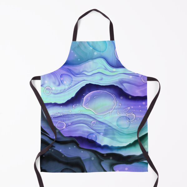 Item preview, Mermaid Ink Splashes in Shades of Blue  designed and sold by WisdomInspired.