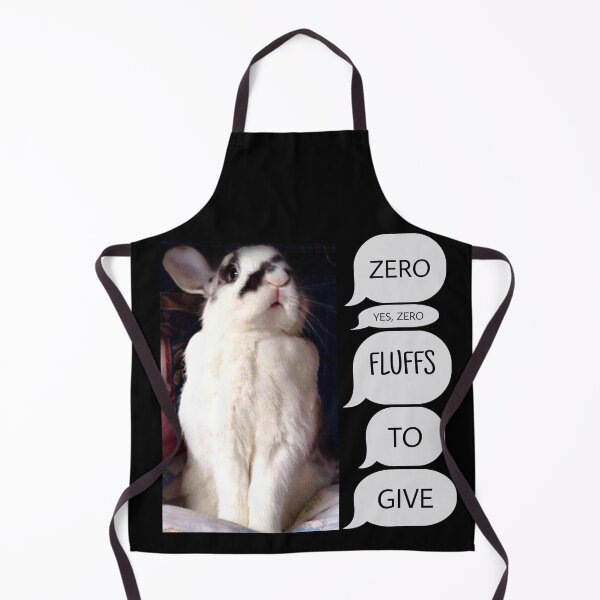 Item preview, Bunny Rabbit Has Zero Fluffs To Give!  designed and sold by YollieBeeArt.