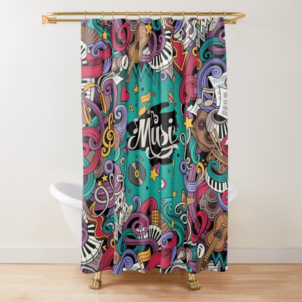 SALE] Louis Vuitton Supreme Fashion Luxury Bathroom Shower Curtain