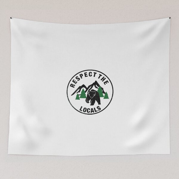 Item preview, Respect the locals - bear designed and sold by Heather  Hinson.