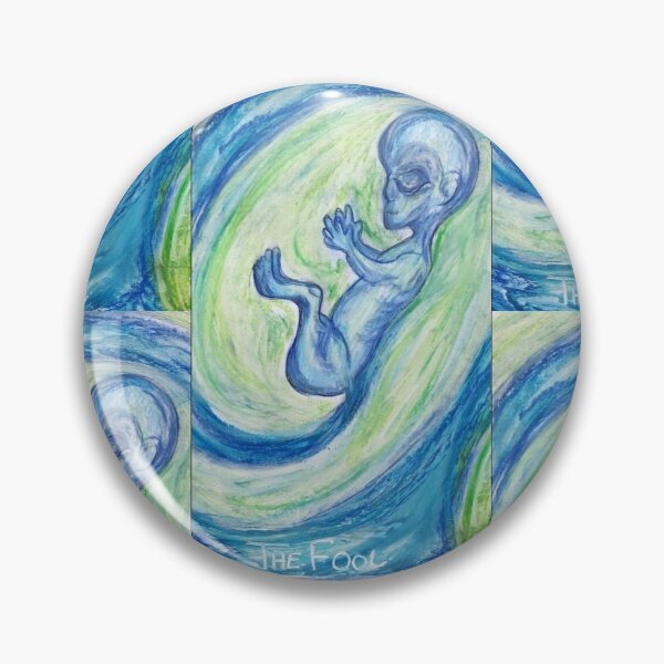 Artikelvorschau, der Narr ~ Alien Tarot entworfen und verkauft von MaesMind.