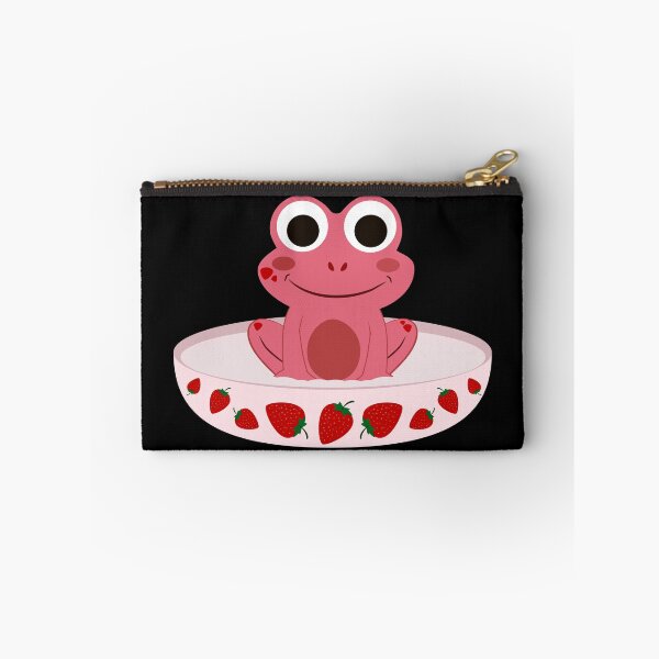 Item preview, Strawberry Frog Milk Bowl designed and sold by everyspender.