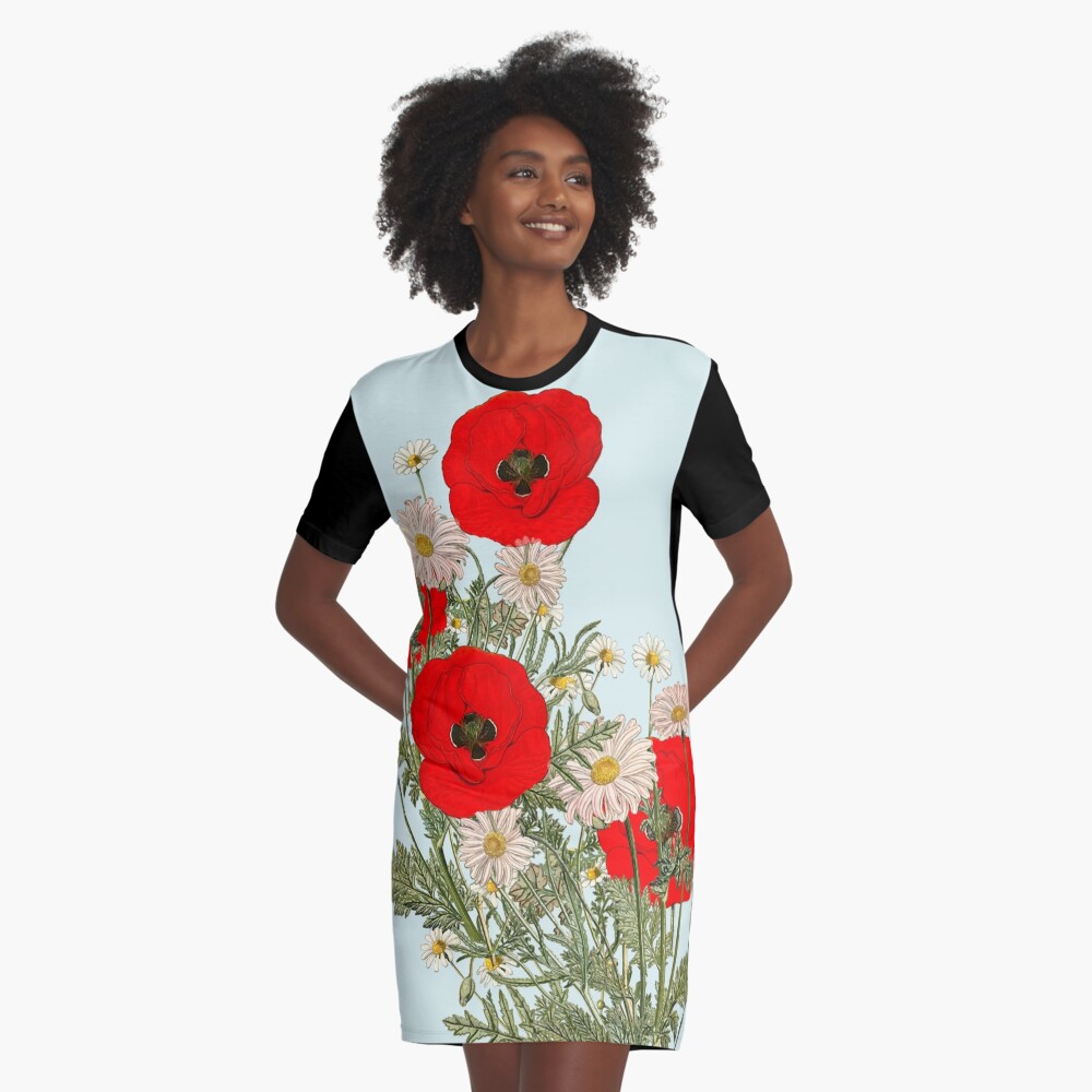 Item preview, Graphic T-Shirt Dress designed and sold by anni103.