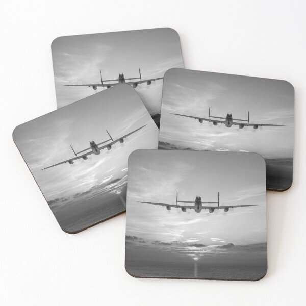 Item preview, And in the morning, black and white version designed and sold by Flight Artworks.