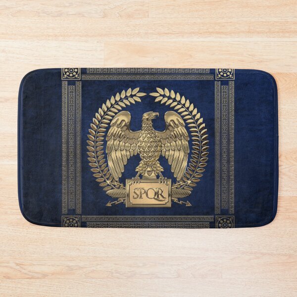Item preview, Roman Empire - Gold Imperial Eagle over Blue Velvet designed and sold by Serge Averbukh Art Studio.