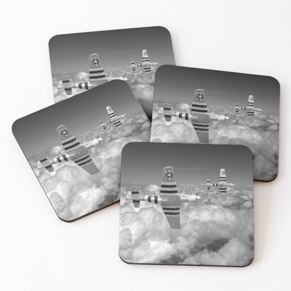 Item preview, P-51s black and white version designed and sold by Flight Artworks.