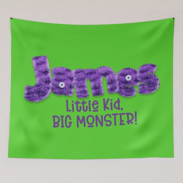 Item preview, James - Little Kid, BIG MONSTER! designed and sold by Rodney's Marketplace.