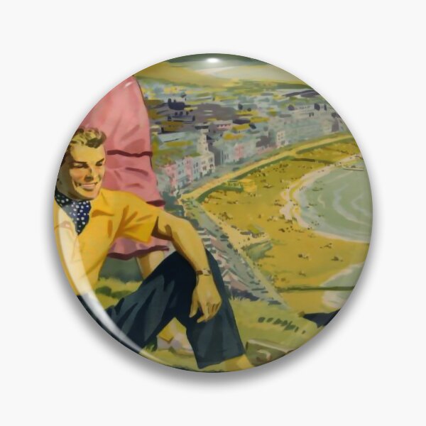 Item preview, Railway Poster Aberystwyth designed and sold by stickart-marek.