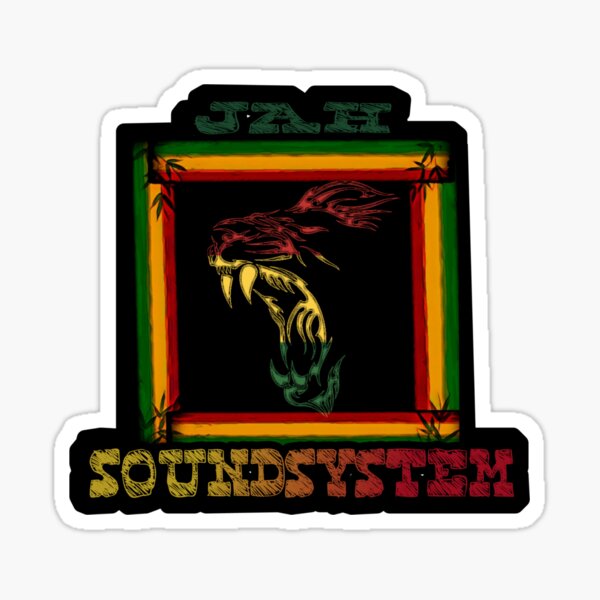 Aperçu de l'œuvre Logo de t-shirt reggae Jah SoundSystem créée et vendue par Bam85.
