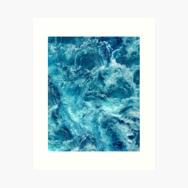 Aperçu de l'œuvre Ocean is shaking créée et vendue par CatyArte.