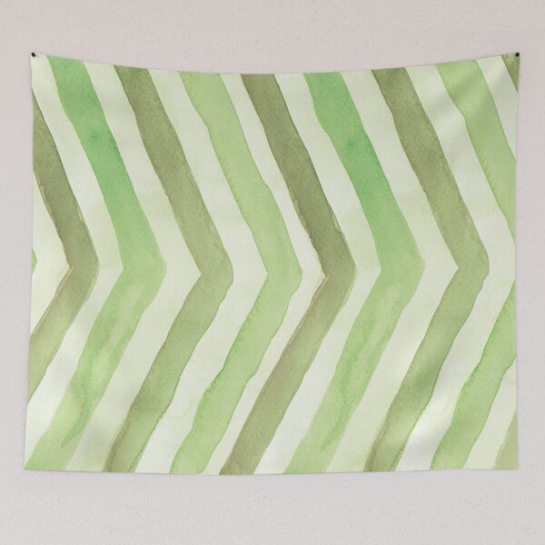 Item preview, Minimal green watercolor pattern designed and sold by baligaia.