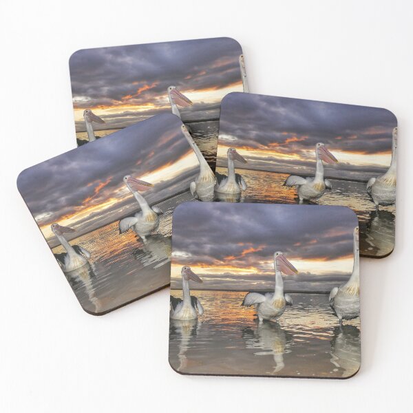 Item preview, Pelican Sunset  designed and sold by helmutk.