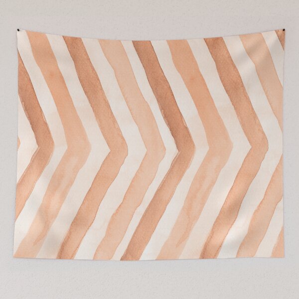 Item preview, Minimal orange watercolor pattern designed and sold by baligaia.