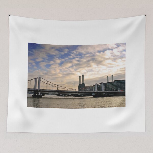 Item preview, Chelsea Bridge Battersea Power Station London designed and sold by AndyEvansPhotos.