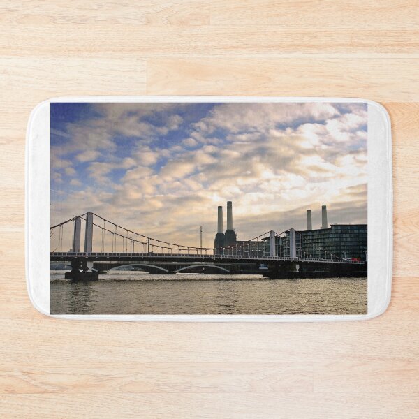Item preview, Chelsea Bridge Battersea Power Station London designed and sold by AndyEvansPhotos.