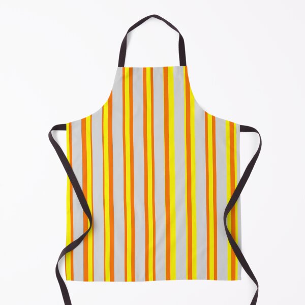 Item preview, THIN ORANGE STRIPES YELLOWY STRIPES AND CREAM STRIPES AND ONE BLACK STRIPE PATTERN BY OZCUSHIONSTOO designed and sold by ozcushionstoo.