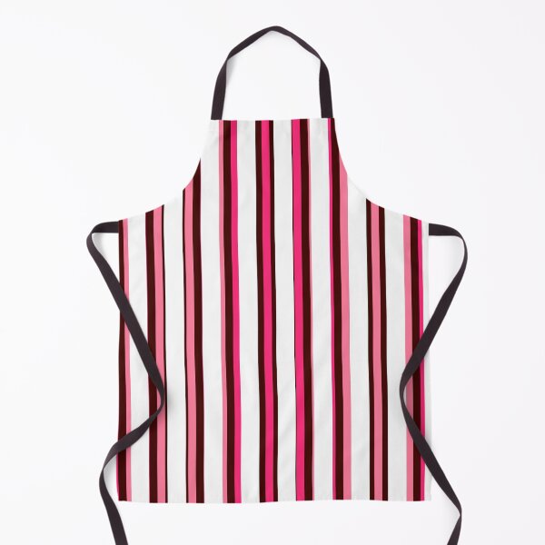 Item preview, THIN NEON PINK LIGHT PINK AND DARK MAGENTA PING WITH WHITE STRIPES designed and sold by ozcushionstoo.