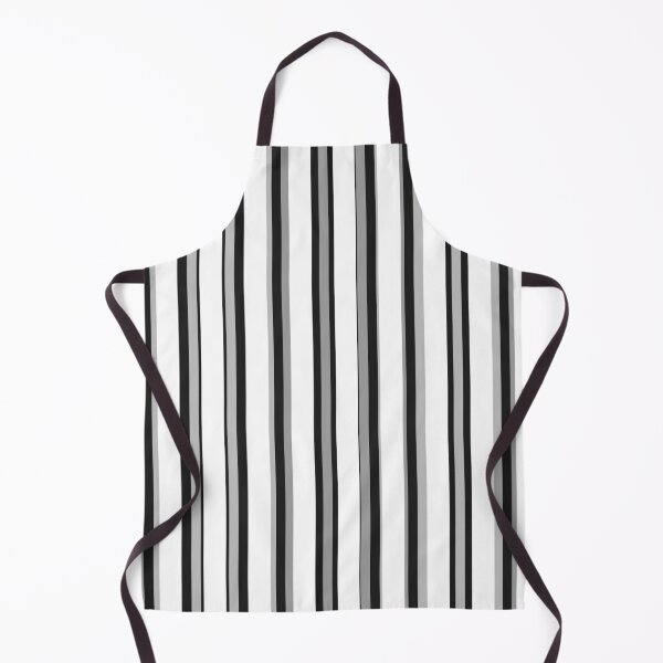 Item preview, THIN BLACK WHITE AND GREY- GRAY STRIPES  designed and sold by ozcushionstoo.