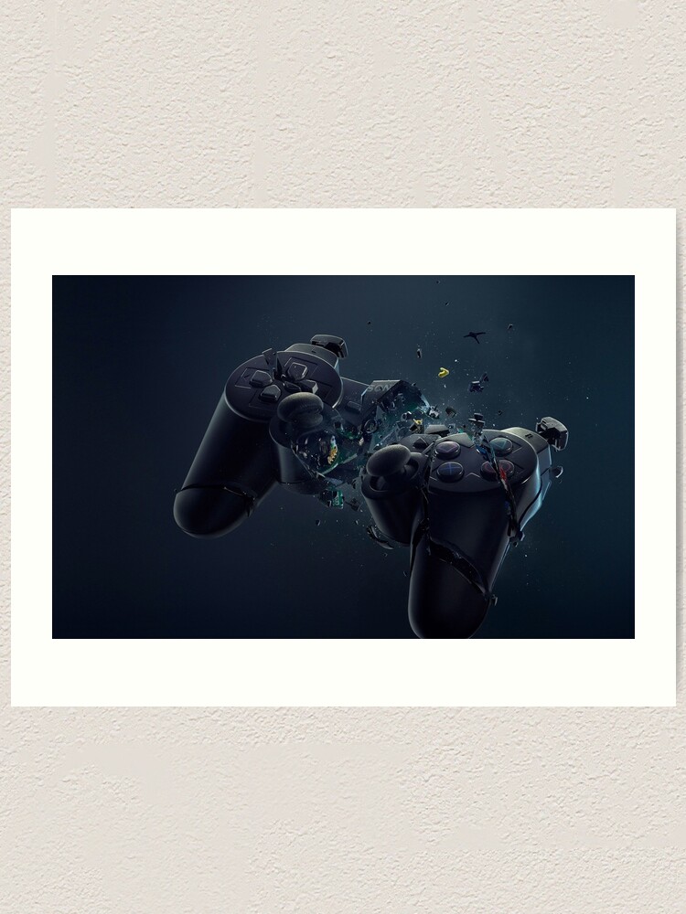 Thumbnail 1 of 3, Art Print, Controller designed and sold by Vanhell94.