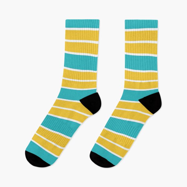 Item preview, Simple Stripes in Turquoise and yellow designed and sold by LAEC-Shop.