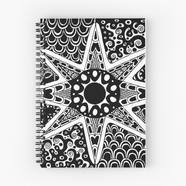 Item preview, Zentangle Inspired Art Star designed and sold by REApparelCo.