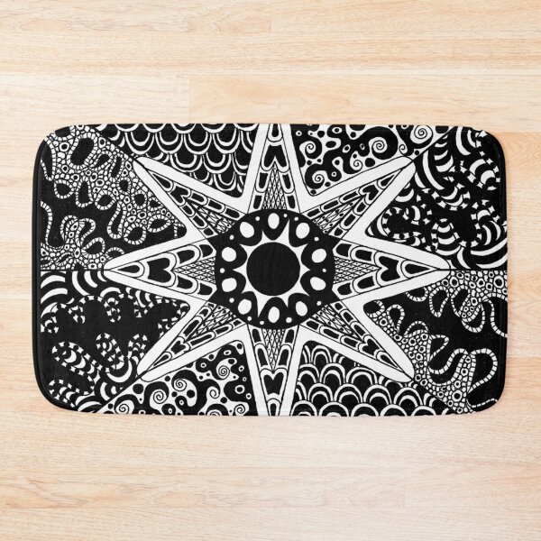 Item preview, Zentangle Inspired Art Star designed and sold by REApparelCo.
