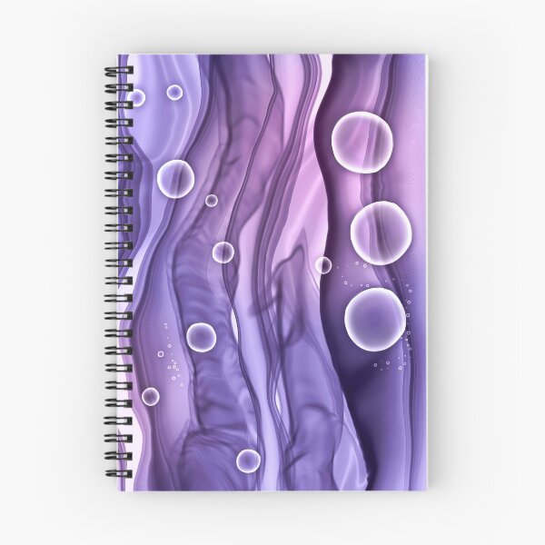 Item preview, Mermaid Ink Splashes in Shades of Pink Purple  designed and sold by WisdomInspired.