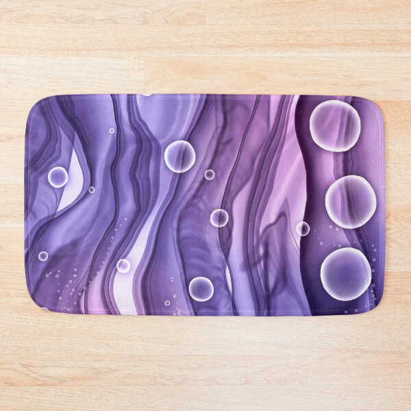 Item preview, Mermaid Ink Splashes in Shades of Pink Purple  designed and sold by WisdomInspired.