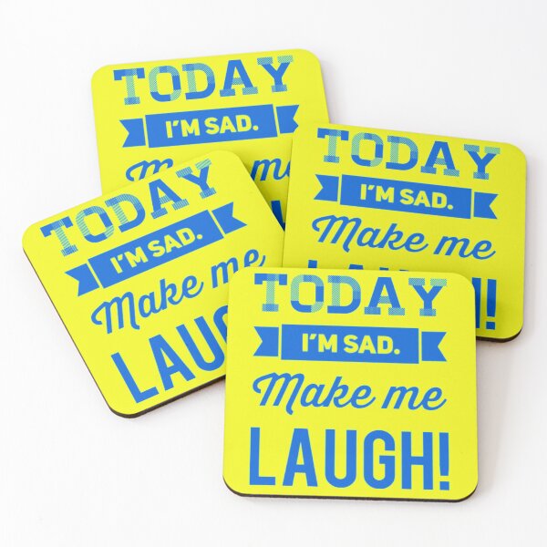 Item preview, I'm sad. Make me laugh! designed and sold by mptshirtdesign.
