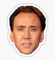 Nicolas Cage Sticker