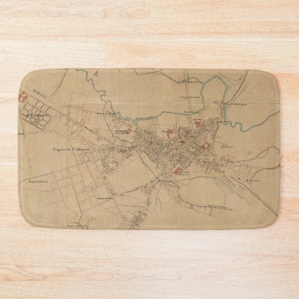 Item preview, Vintage Map of Sao Paulo Brazil (1847) designed and sold by BravuraMedia.