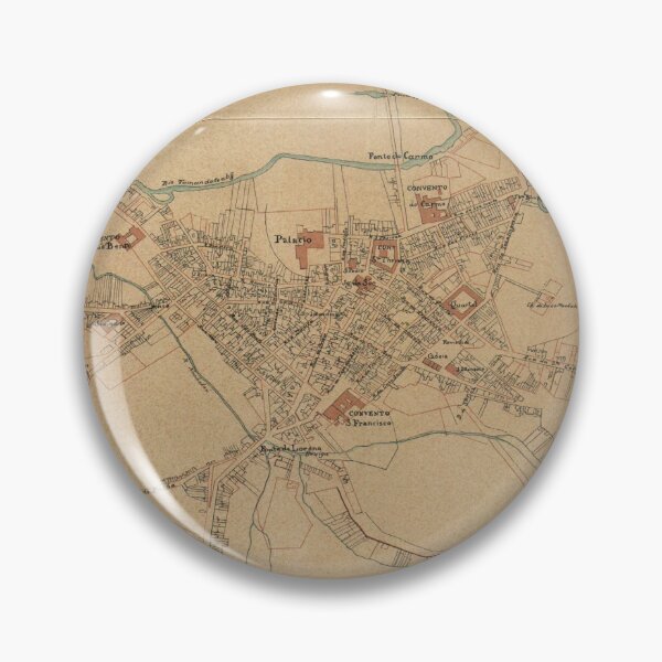 Item preview, Vintage Map of Sao Paulo Brazil (1847) designed and sold by BravuraMedia.