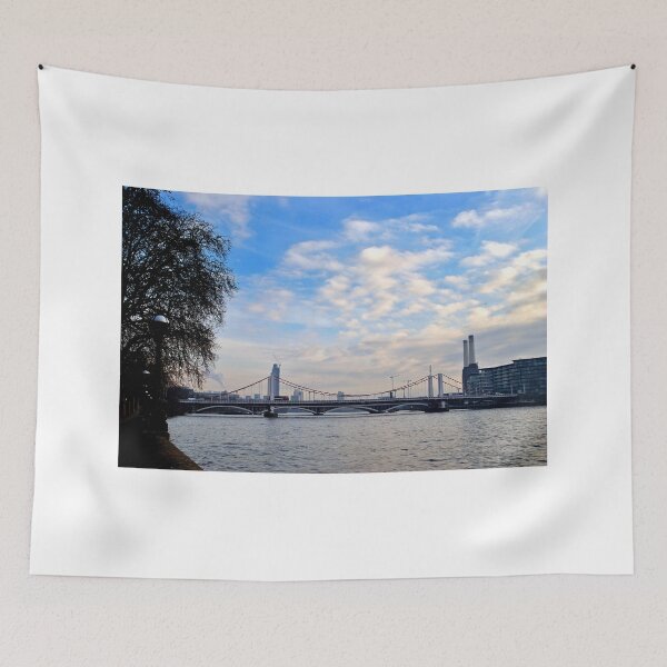 Item preview, Chelsea Bridge Battersea Power Station London designed and sold by AndyEvansPhotos.