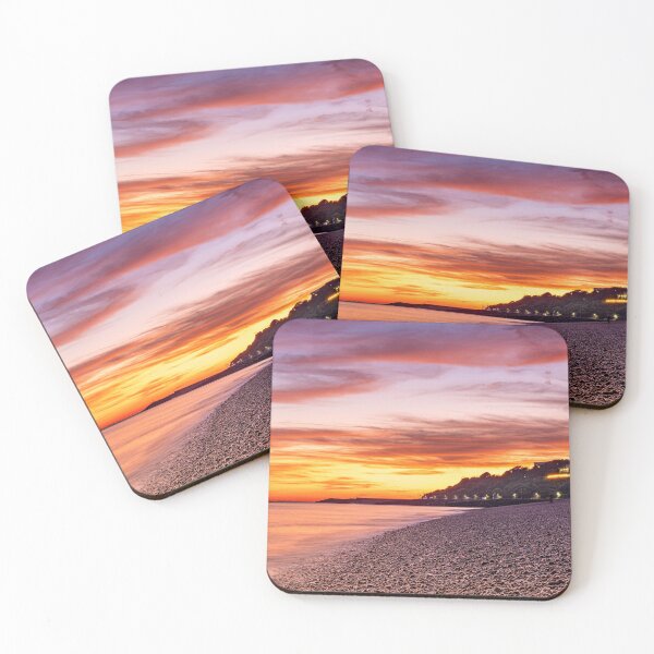 Item preview, Folkestone Rotunda beach sunset designed and sold by rogerstanger.