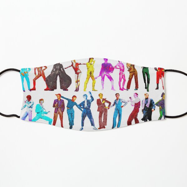 David Bowie FROM ZIGGY TO BERLIN Face Mask Kids Mask